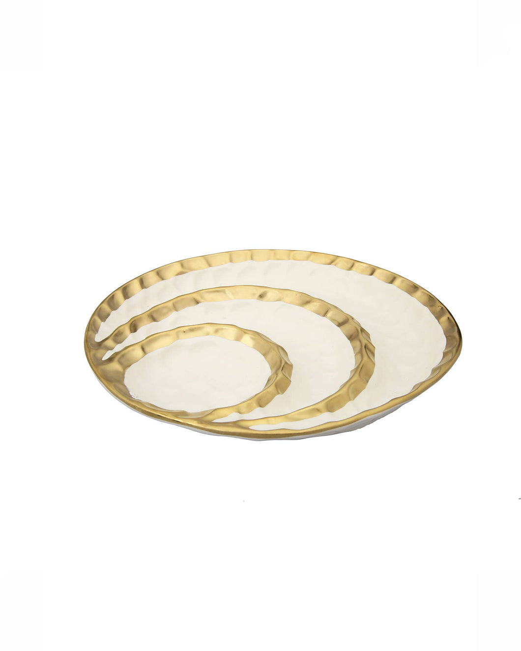 White Porcelain Round Relish Dish