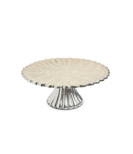 Load image into Gallery viewer, 10&quot; Snow Peony Cake Stand
