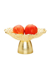 Load image into Gallery viewer, Gold Stemmed Fruit Tray
