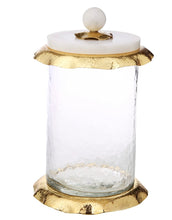 Load image into Gallery viewer, Glass Canister With Marble Lid
